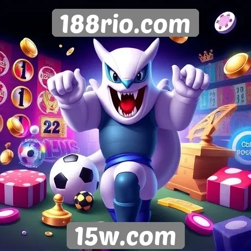 Variedade de jogos disponíveis no 188rio.com